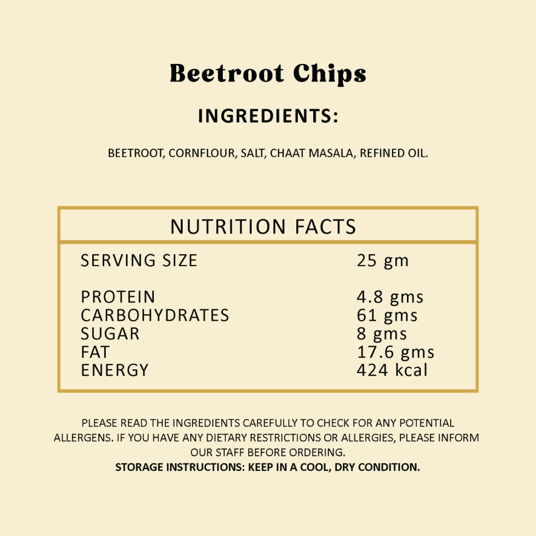 Beetroot Chips