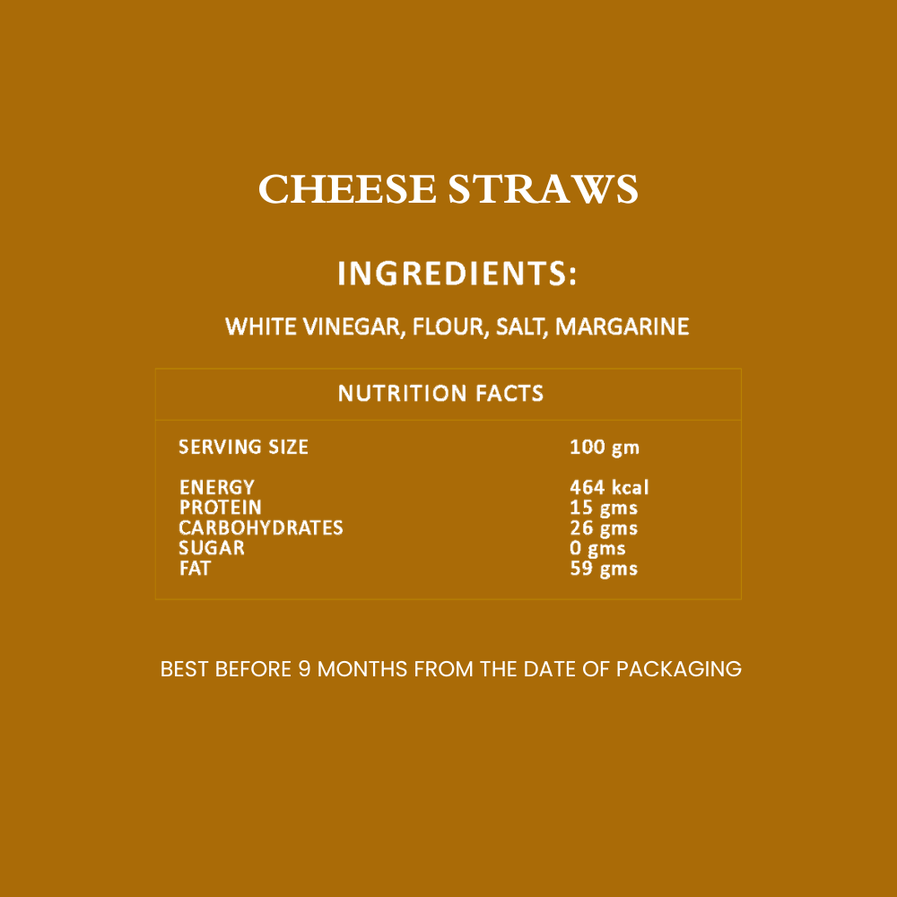 Chesse Straws - 75gm