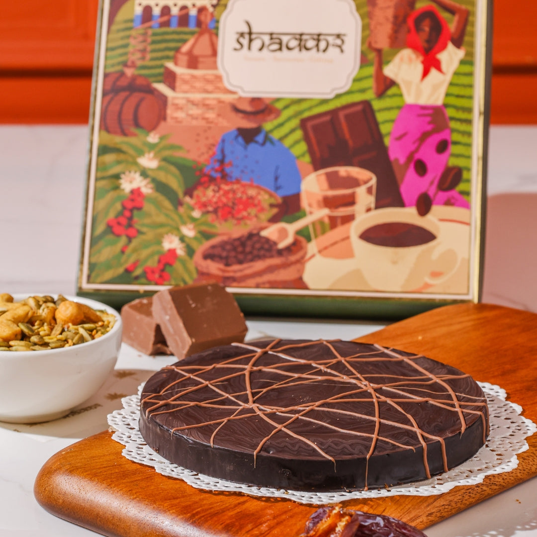 Mix Seeds & Dates Chocolate Disc