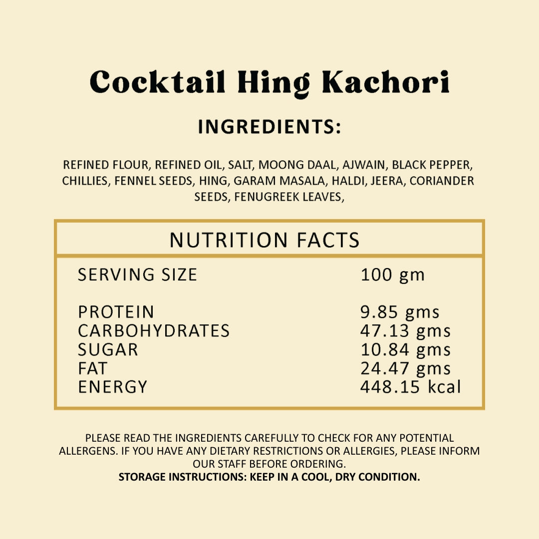 Cocktail Kachori