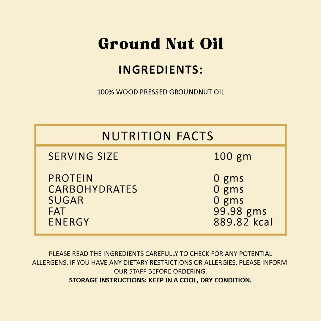 Groundnut Oil - 250ml