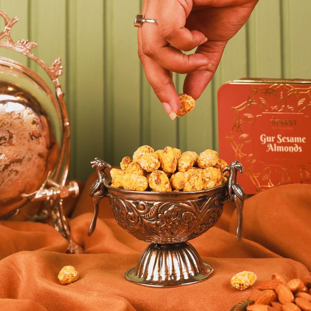 Gur Sesame Almonds - 200gm