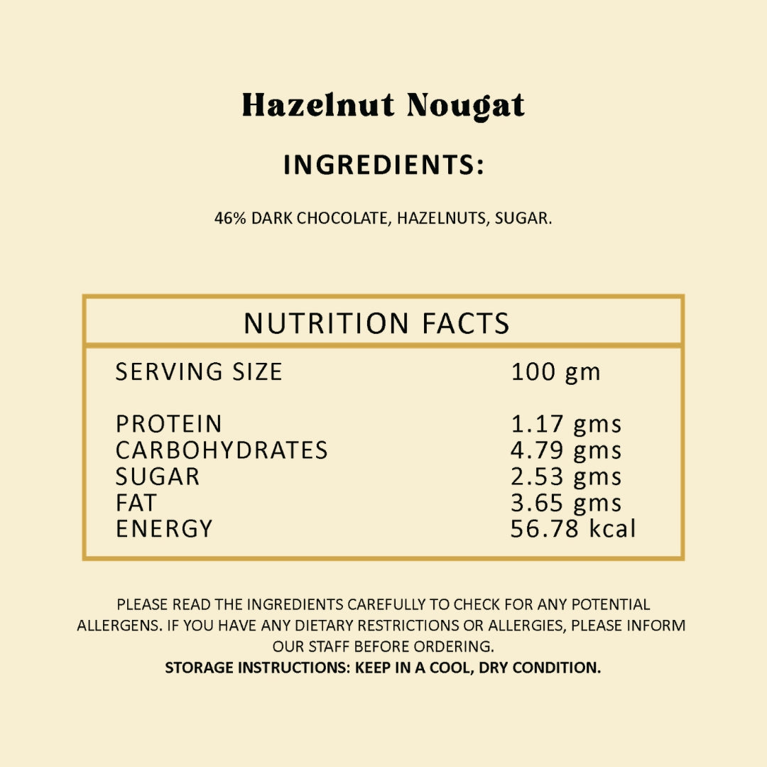 Hazelnut Nougat