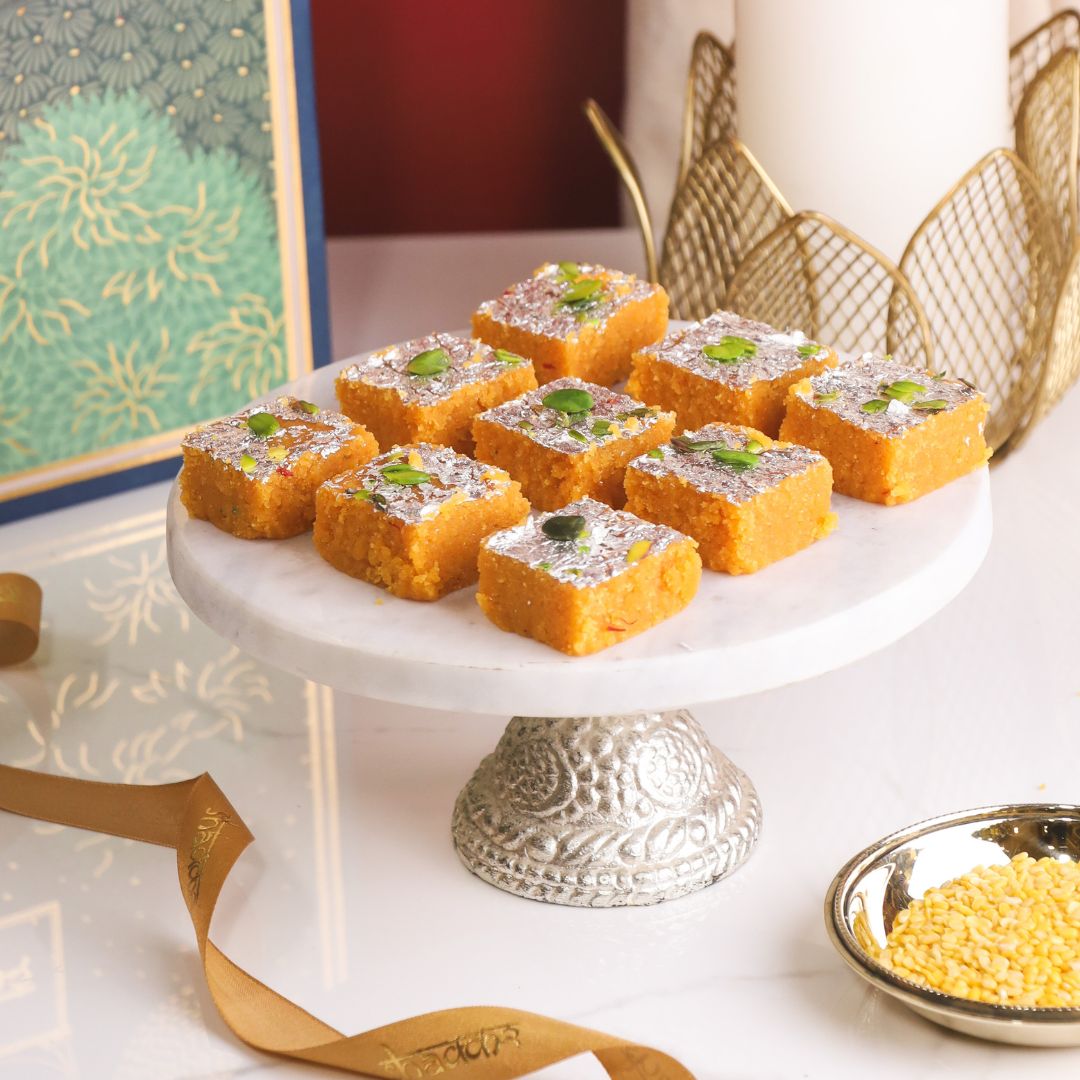 Moong Dal Barfi