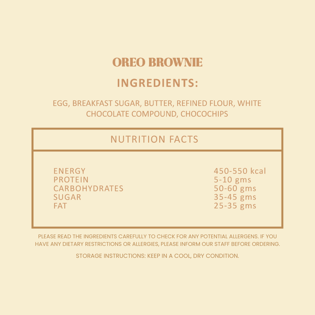 Oreo Brownie