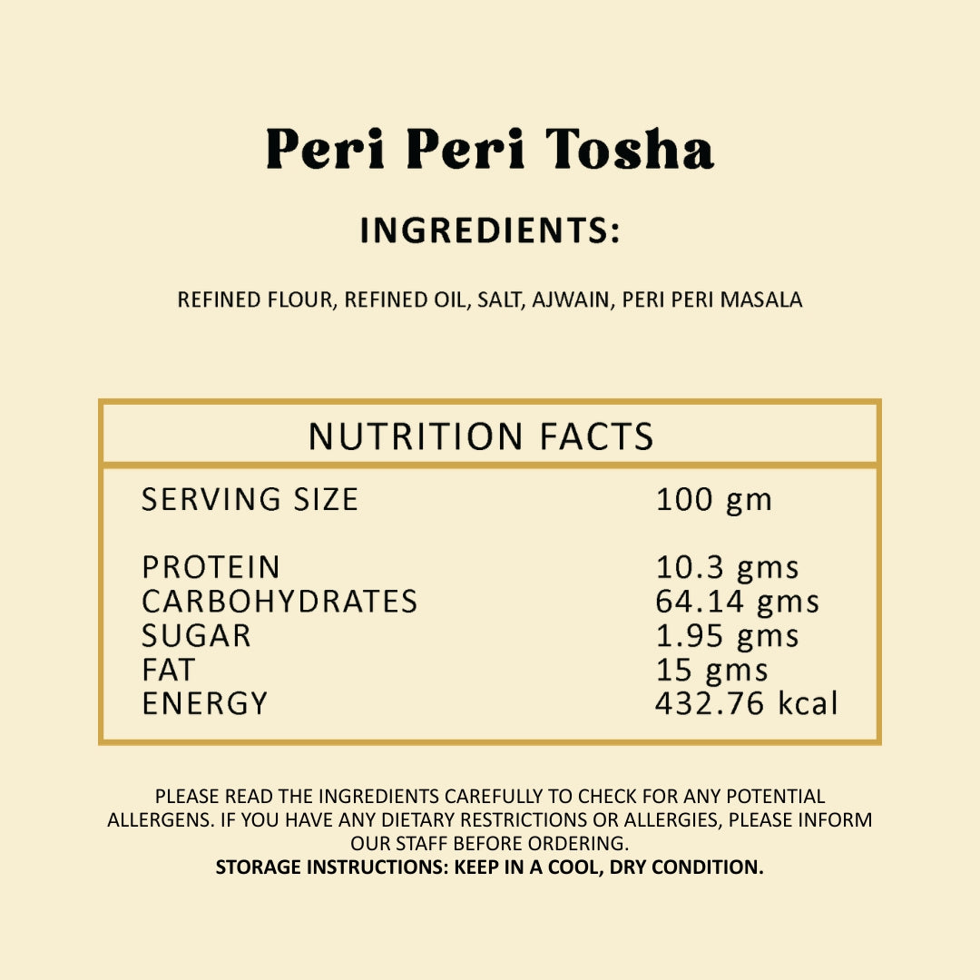 Peri Peri Tosha