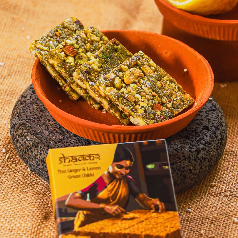 Thai Ginger & Lemon Grass Chikki - 20gm