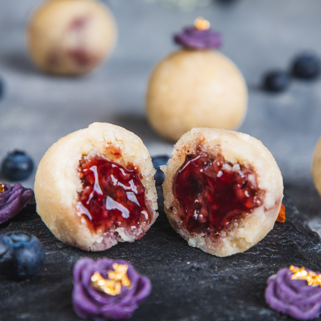 Blueberry Almond Truffle