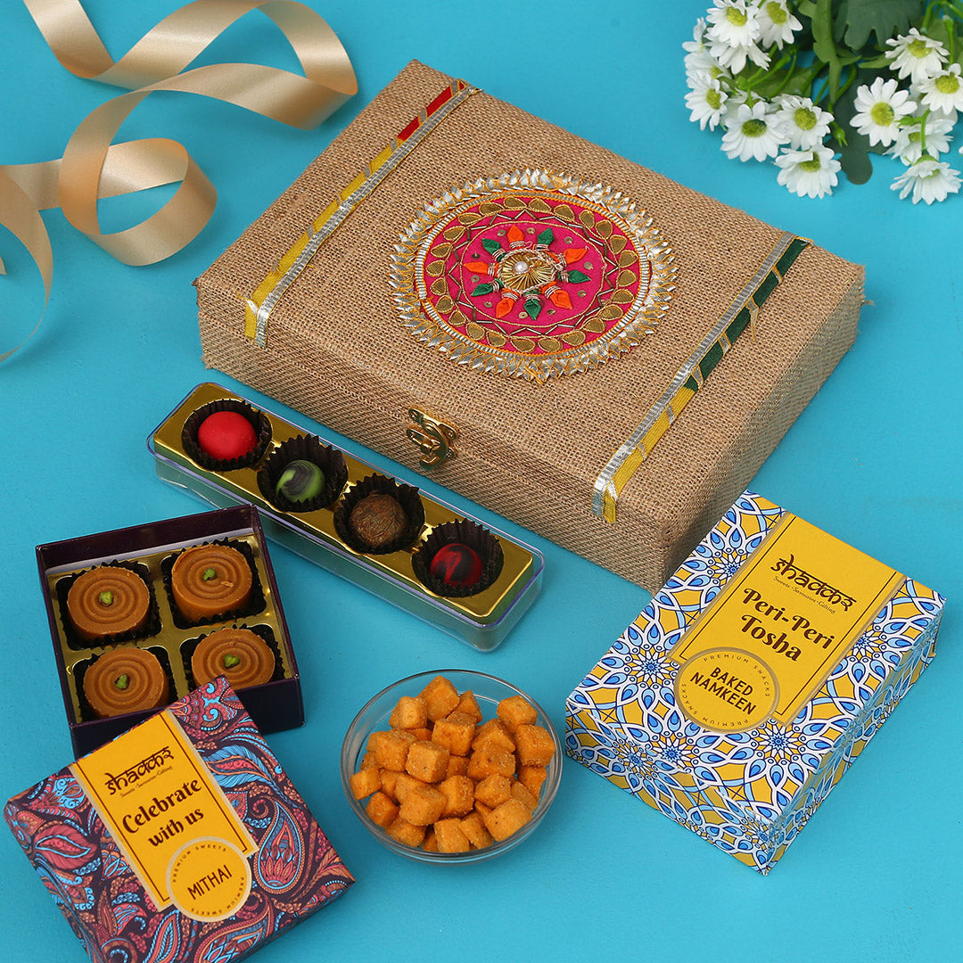 Sweet Chocolates & Savouries Hamper